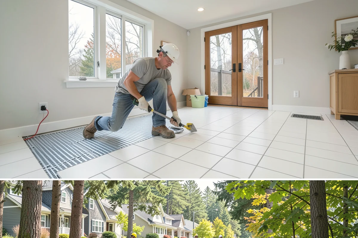 Concrete Polishing in Normandy Park, King County, WA - Polishing is an interior process available year-round regardless of the weather outside.