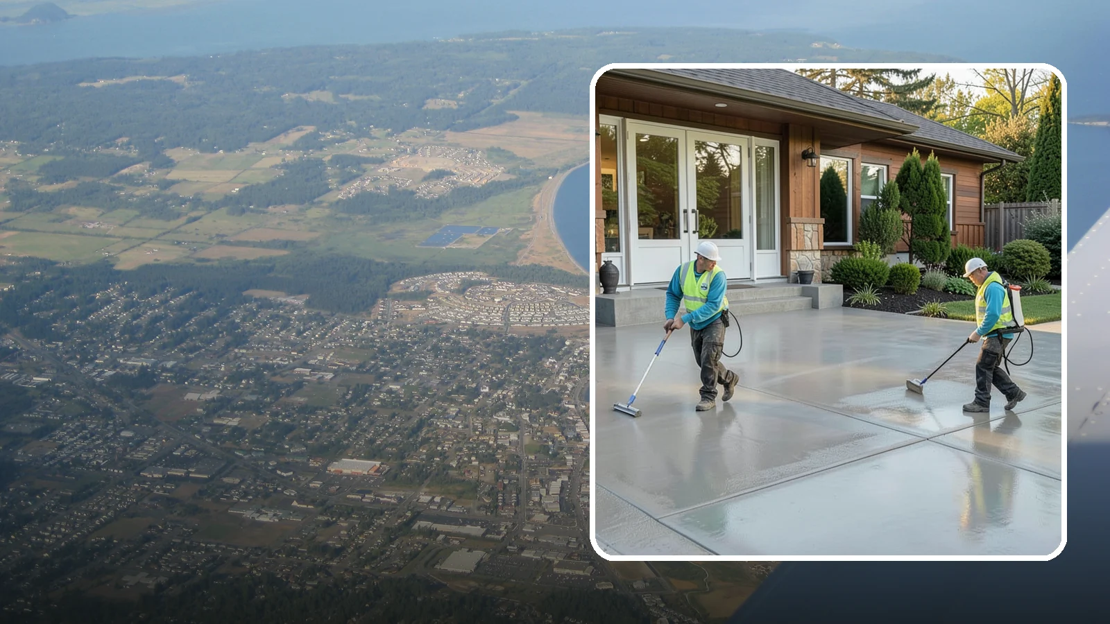 Concrete Polishing in Oak Harbor, Island County, WA - Transform bare concrete into a sleek, low-maintenance polished floor that resists moisture and wear.