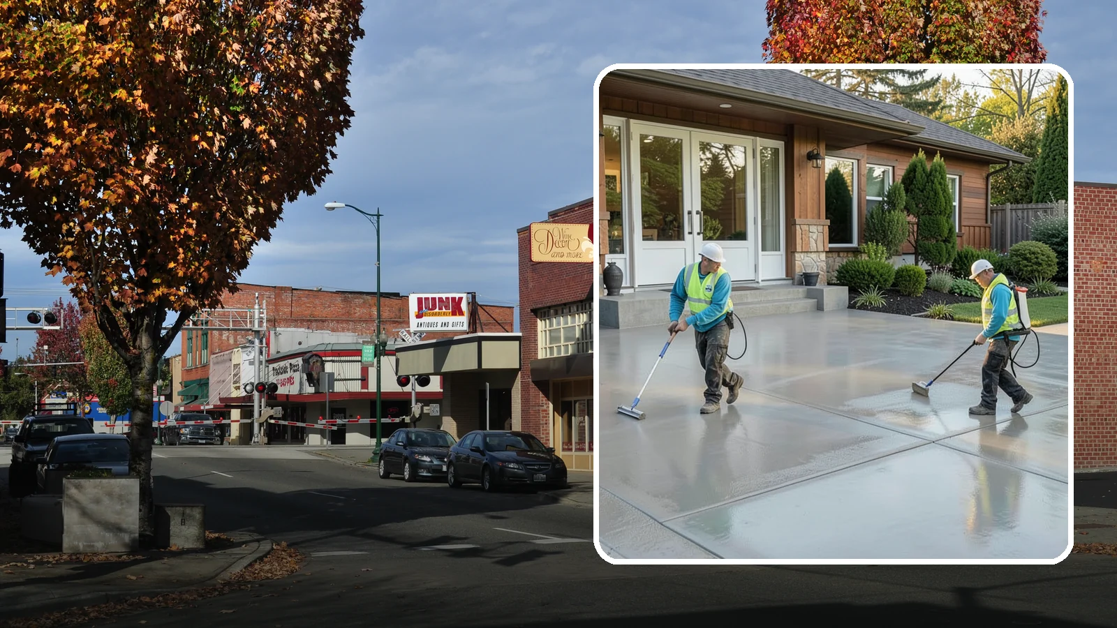 Concrete Polishing in Puyallup, Pierce County, WA - Transform bare concrete into a sleek, low-maintenance polished floor that resists moisture and wear.