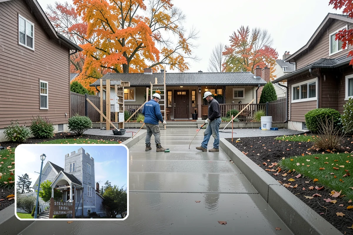 Concrete Polishing in Steilacoom, Pierce County, WA - Sleek, light-reflecting finished surface
