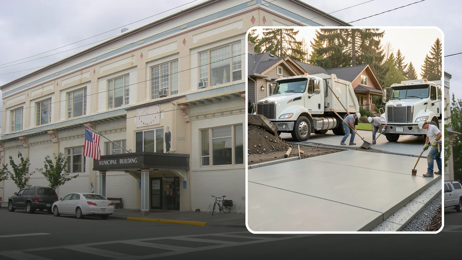 Concrete Removal in Anacortes, Skagit County, WA - Safe, thorough demolition and haul-away of old concrete to clear the way for your next project.