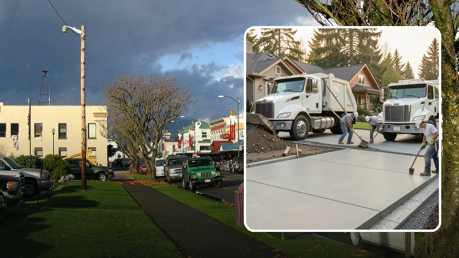 Concrete Removal in Arlington, Snohomish County, WA - Safe, thorough demolition and haul-away of old concrete to clear the way for your next project.