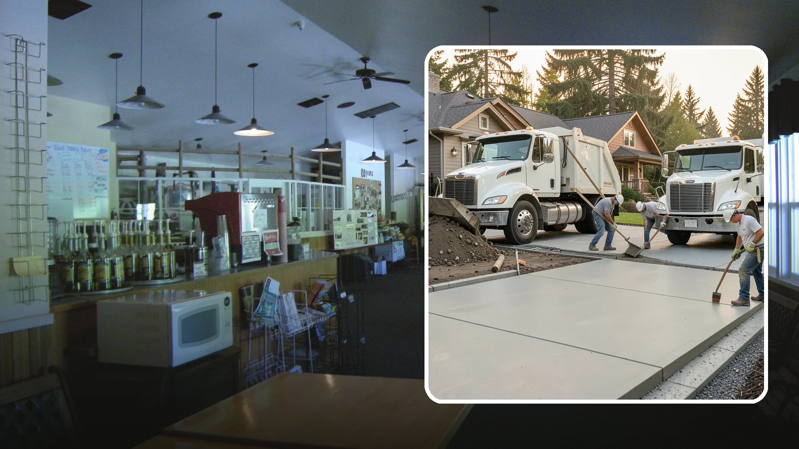 Concrete Removal in Black Diamond, King County, WA - Safe, thorough demolition and haul-away of old concrete to clear the way for your next project.
