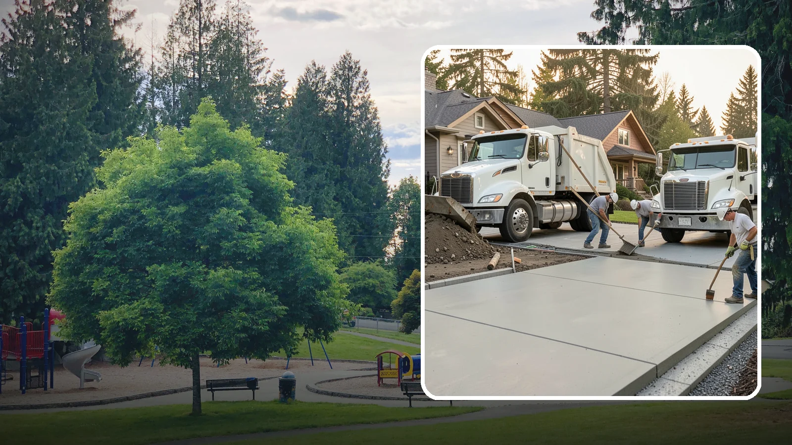 Concrete Removal in Bonney Lake, Pierce County, WA - Safe, thorough demolition and haul-away of old concrete to clear the way for your next project.