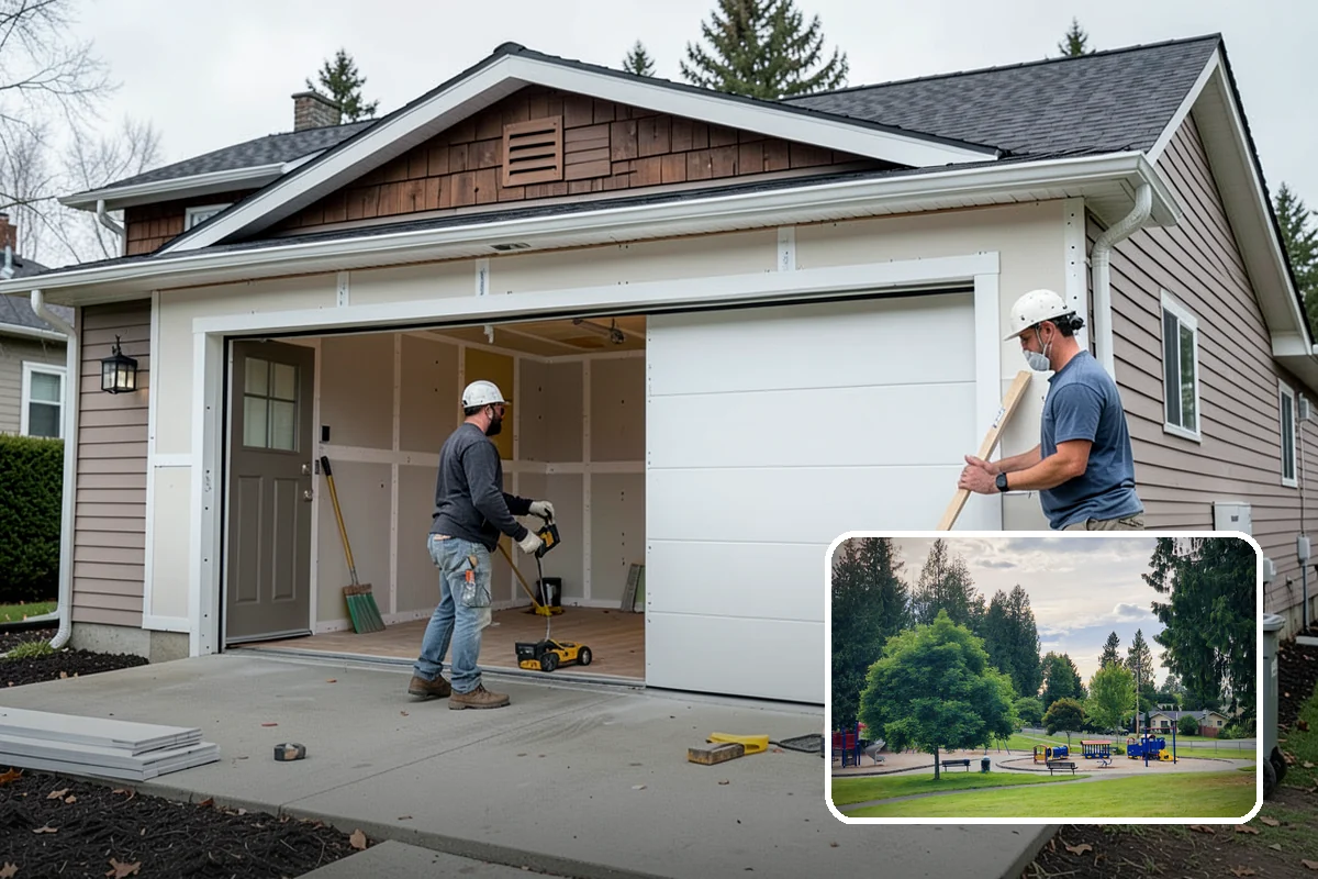 Concrete Removal in Bonney Lake, Pierce County, WA - Efficient breakout with proper equipment