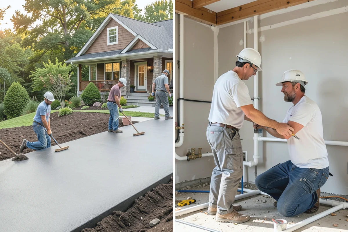 Concrete Removal in Bonney Lake, Pierce County, WA - Assess the concrete and site access