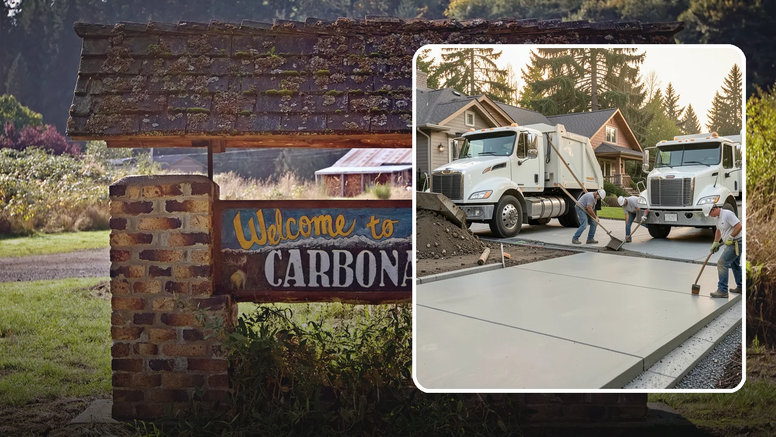 Concrete Removal in Carbonado, Pierce County, WA - Safe, thorough demolition and haul-away of old concrete to clear the way for your next project.