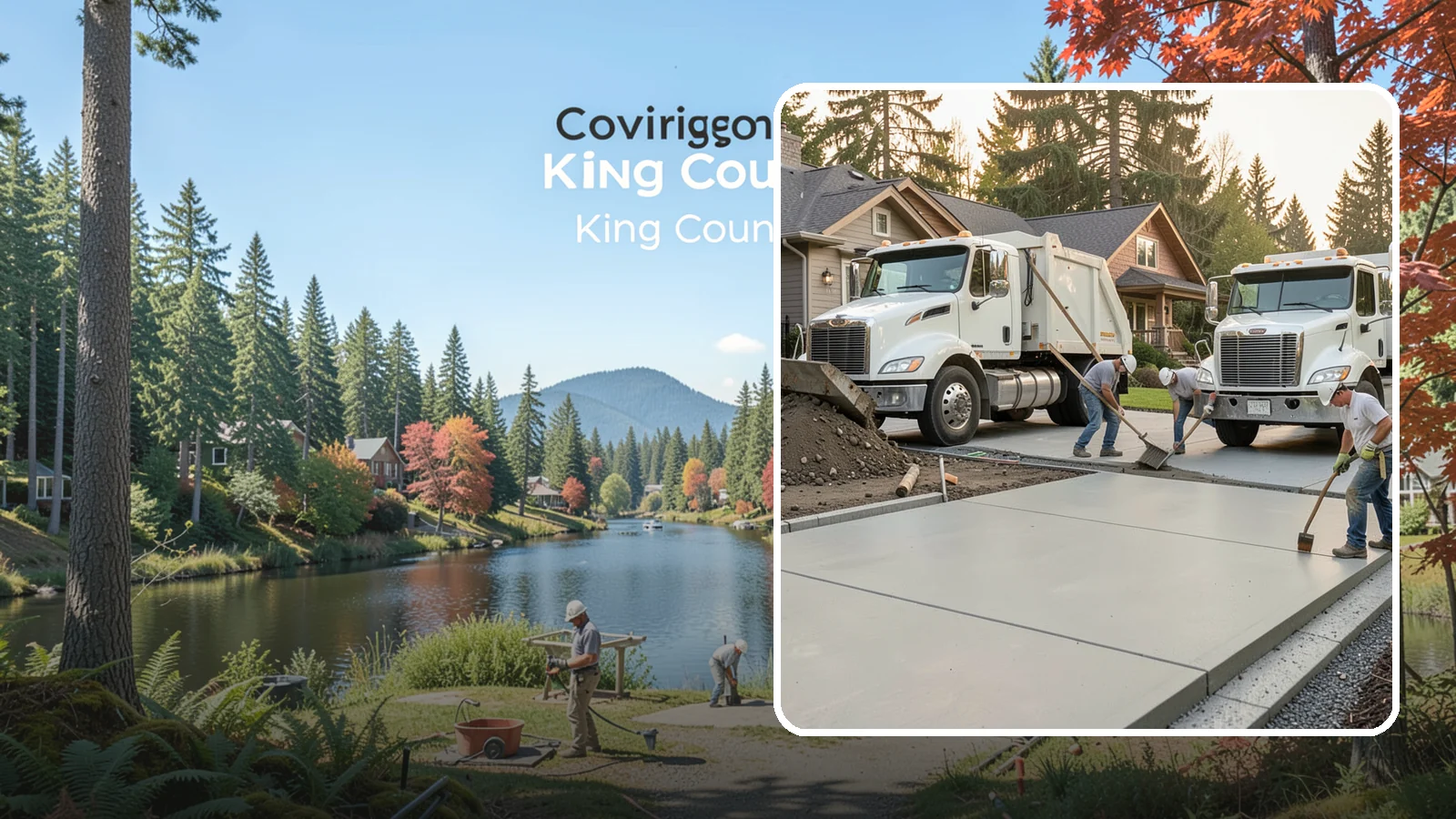 Concrete Removal in Covington, King County, WA - Safe, thorough demolition and haul-away of old concrete to clear the way for your next project.