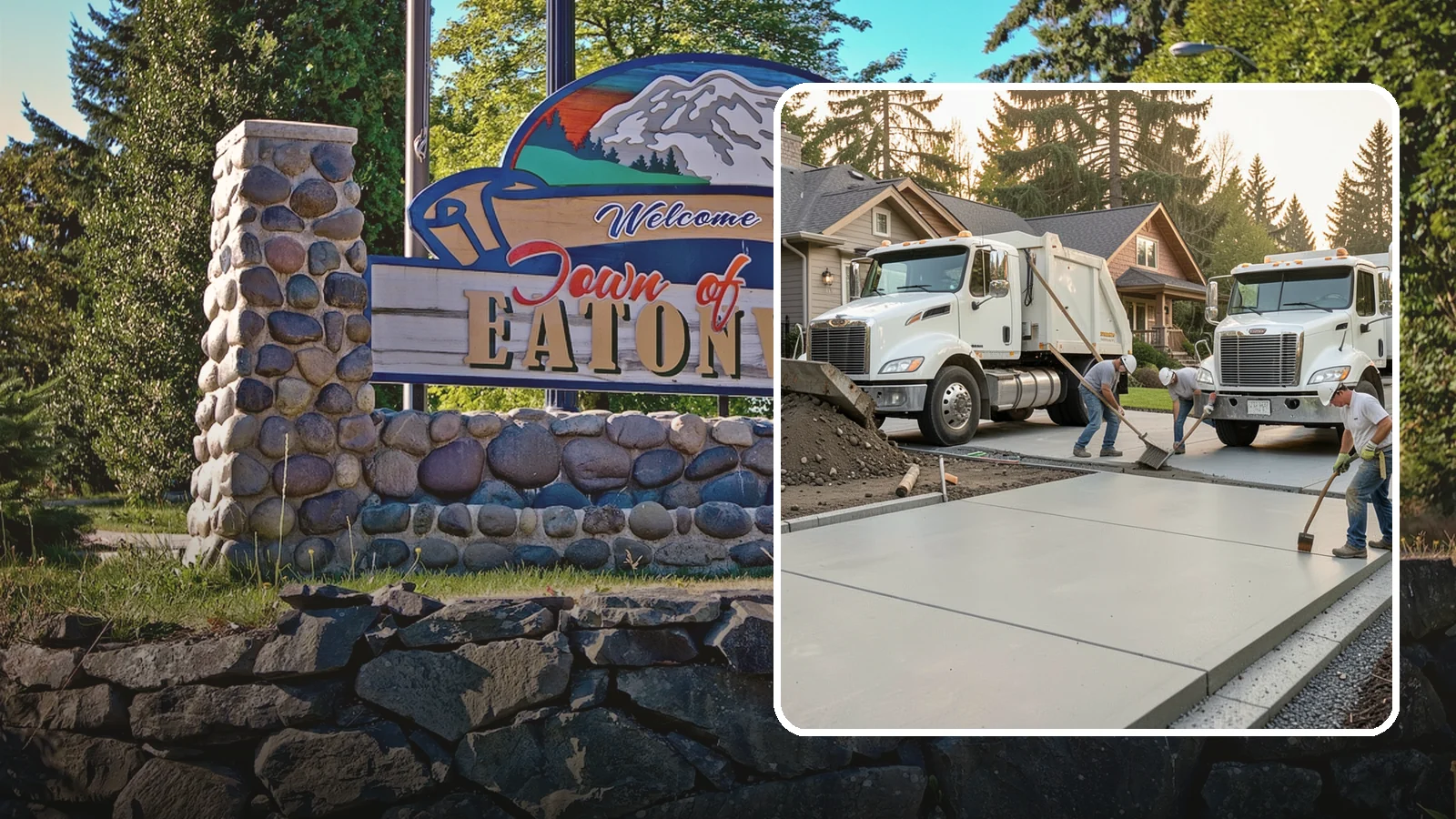 Concrete Removal in Eatonville, Pierce County, WA - Safe, thorough demolition and haul-away of old concrete to clear the way for your next project.
