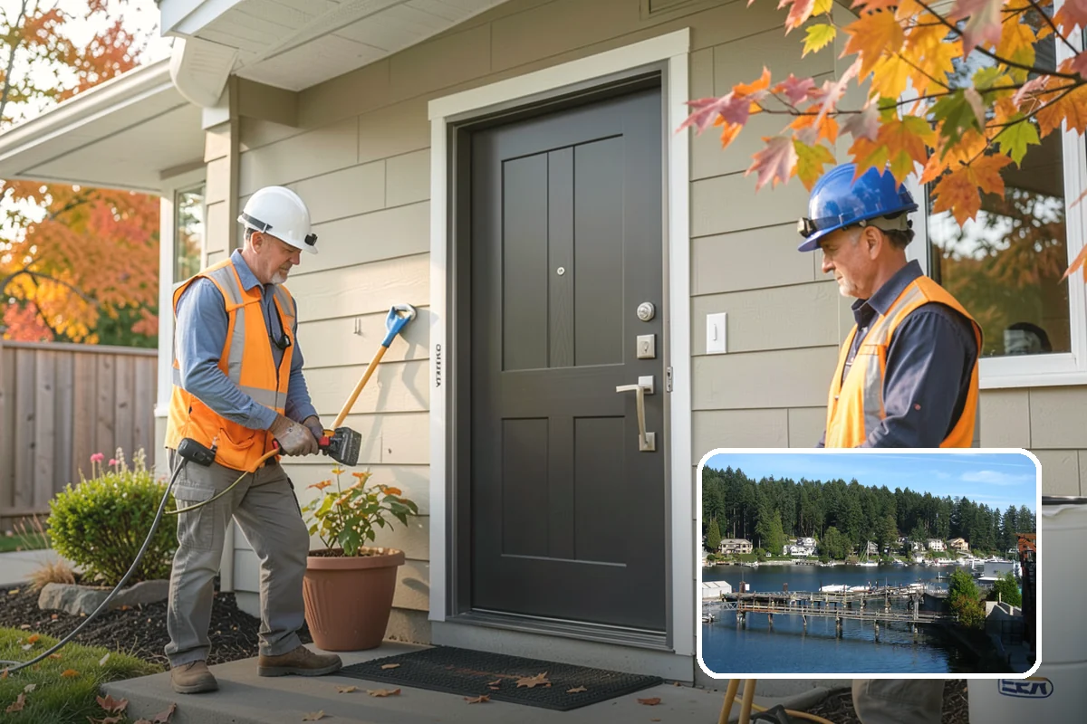 Concrete Removal in Gig Harbor, Pierce County, WA - Efficient breakout with proper equipment