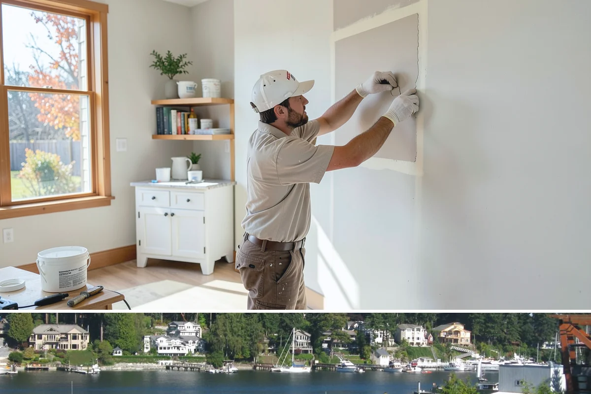 Concrete Removal in Gig Harbor, Pierce County, WA - Removal can be done in any season, though drier ground makes equipment access and hauling easier.