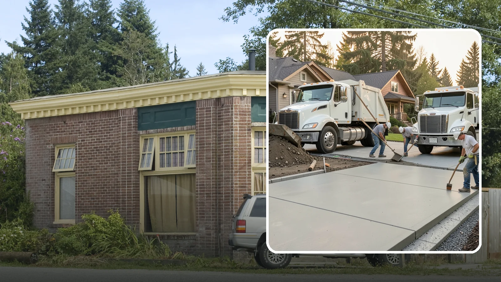Concrete Removal in Hamilton, Skagit County, WA - Safe, thorough demolition and haul-away of old concrete to clear the way for your next project.