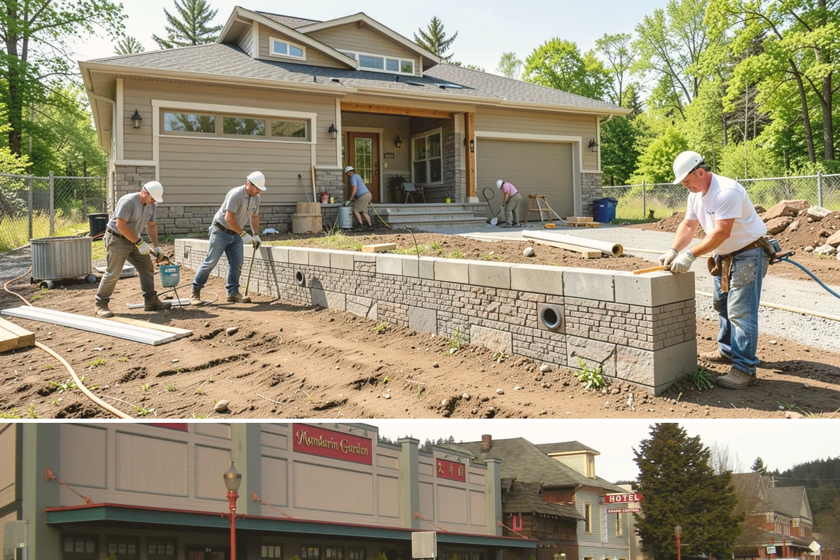Concrete Removal in Issaquah, King County, WA - Removal can be done in any season, though drier ground makes equipment access and hauling easier.