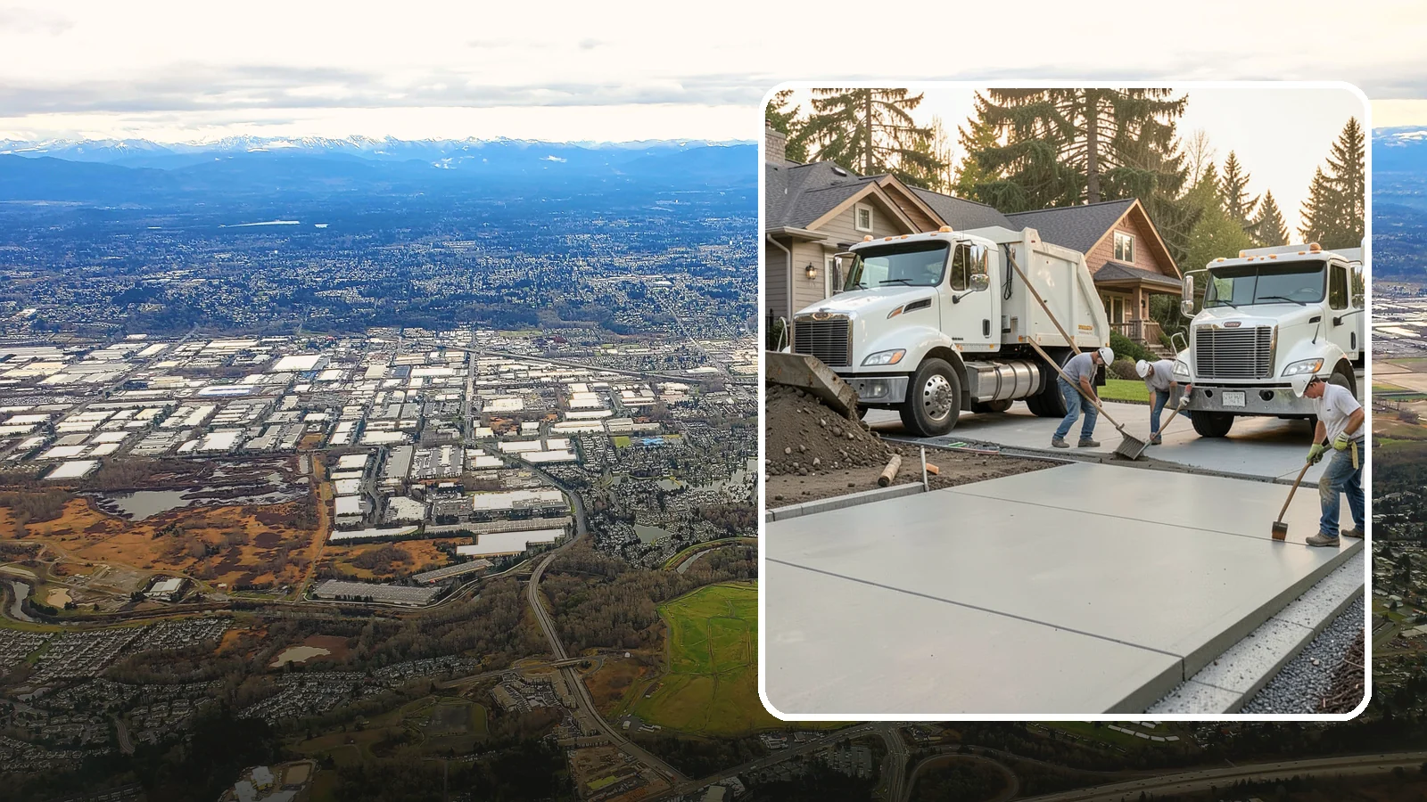Concrete Removal in Kent, King County, WA - Safe, thorough demolition and haul-away of old concrete to clear the way for your next project.