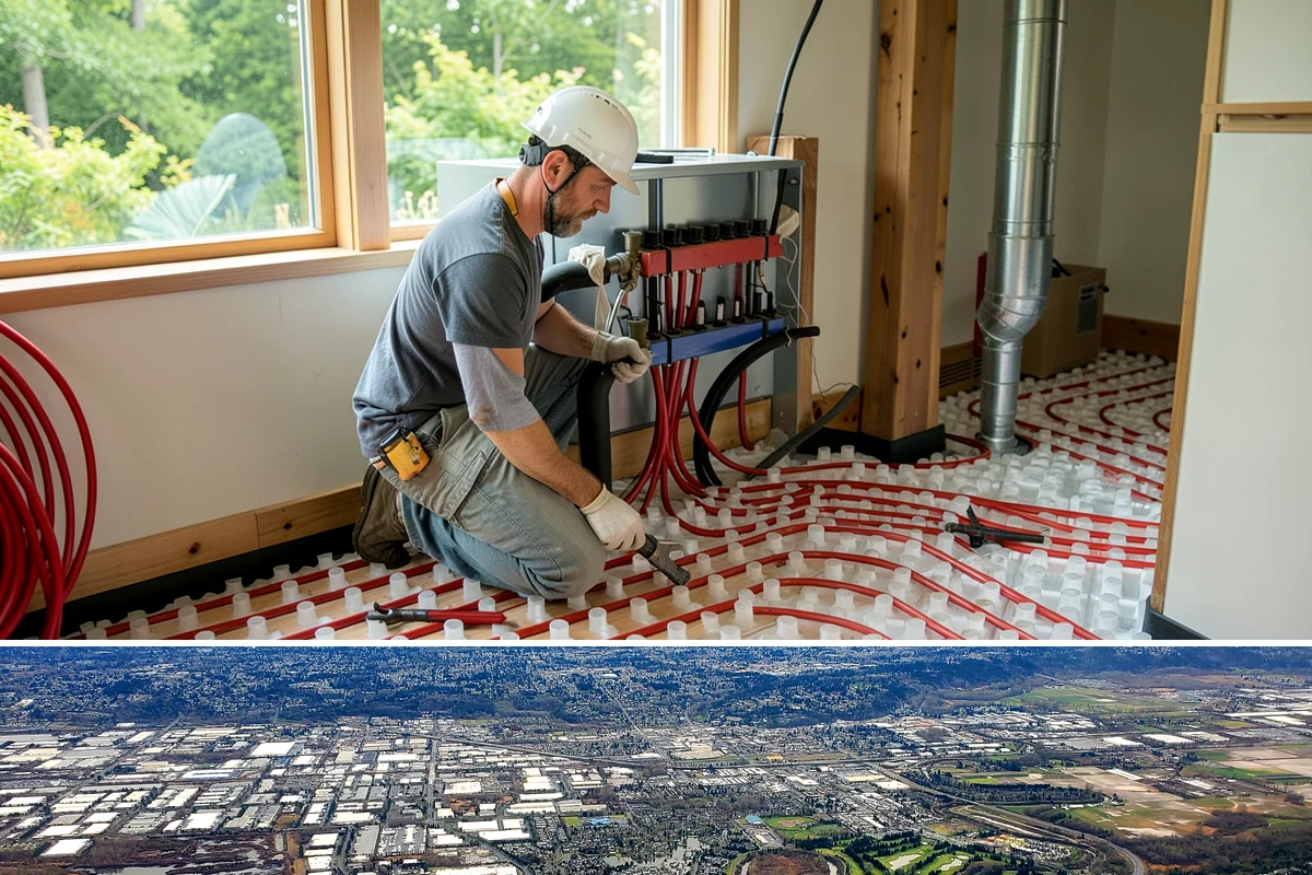Concrete Removal in Kent, King County, WA - Removal can be done in any season, though drier ground makes equipment access and hauling easier.