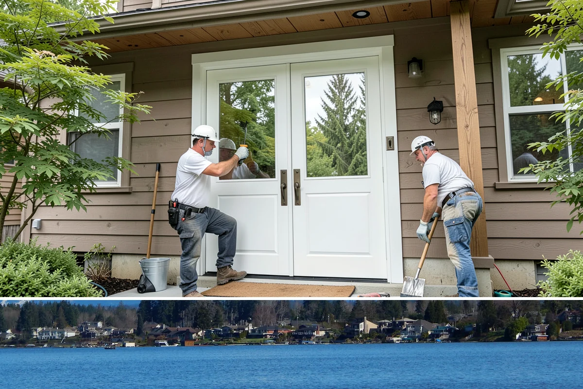 Concrete Removal in Lake Stevens, Snohomish County, WA - Removal can be done in any season, though drier ground makes equipment access and hauling easier.
