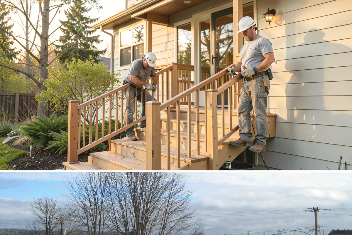 Concrete Removal in Langley, Island County, WA - Removal can be done in any season, though drier ground makes equipment access and hauling easier.