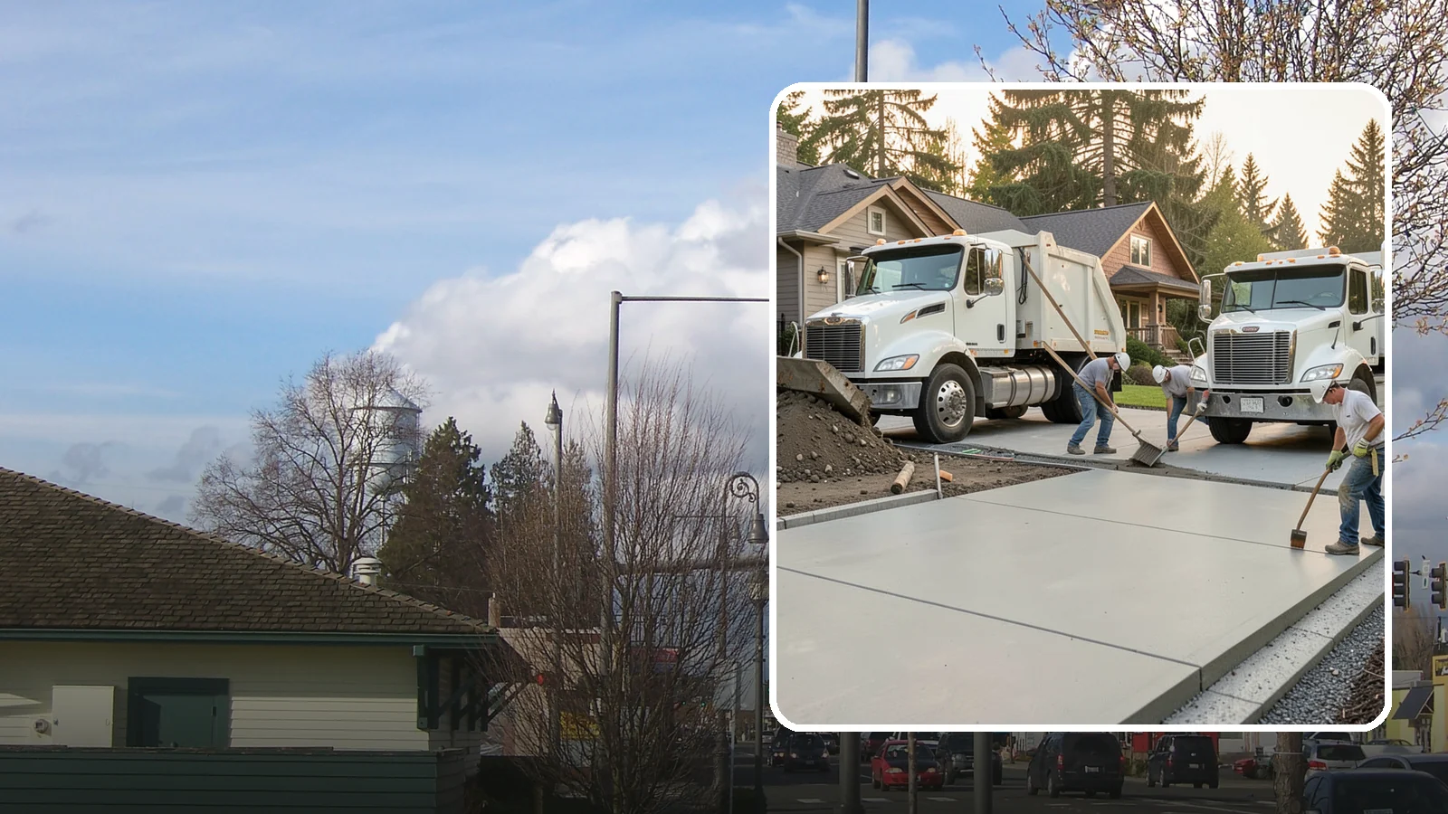 Concrete Removal in Marysville, Snohomish County, WA - Safe, thorough demolition and haul-away of old concrete to clear the way for your next project.