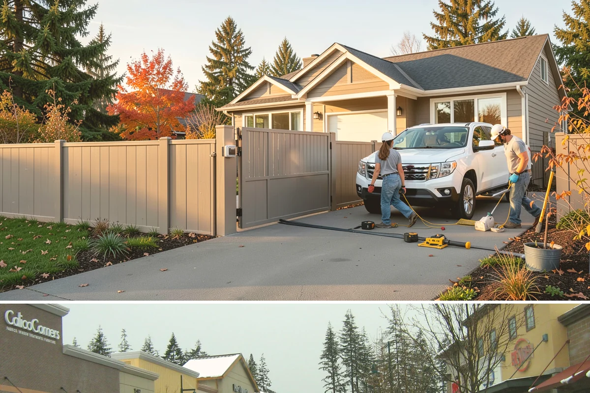 Concrete Removal in Mill Creek, Snohomish County, WA - Removal can be done in any season, though drier ground makes equipment access and hauling easier.