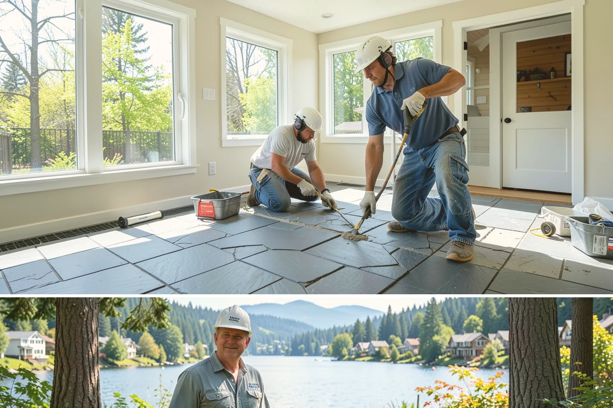 Concrete Removal in Milton, King County, WA - Removal can be done in any season, though drier ground makes equipment access and hauling easier.