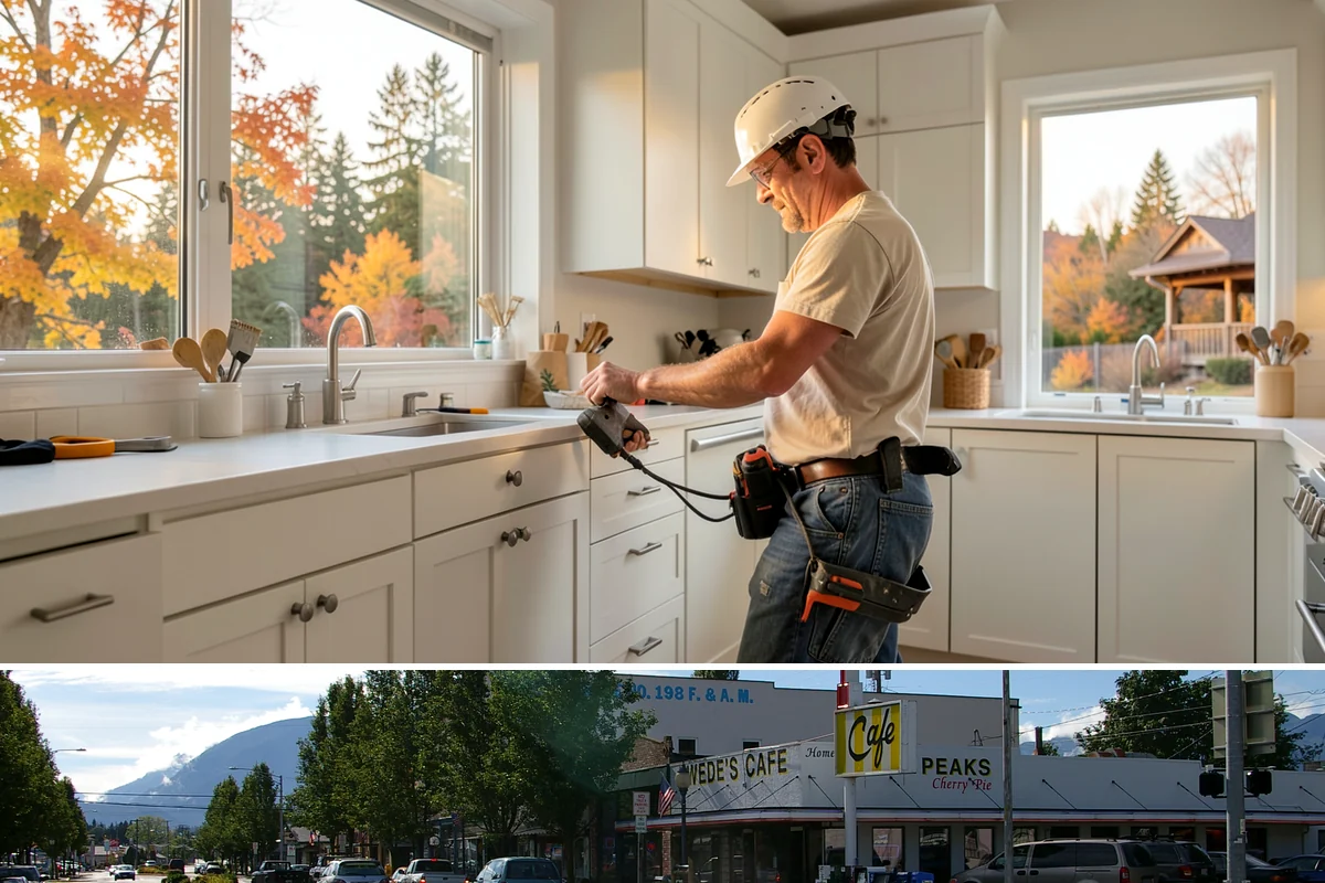 Concrete Removal in North Bend, King County, WA - Removal can be done in any season, though drier ground makes equipment access and hauling easier.
