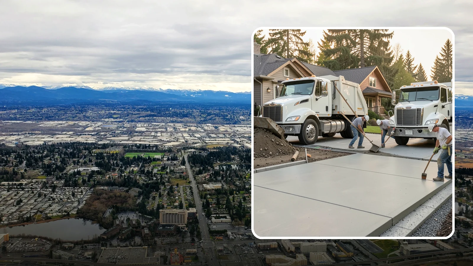 Concrete Removal in SeaTac, King County, WA - Safe, thorough demolition and haul-away of old concrete to clear the way for your next project.