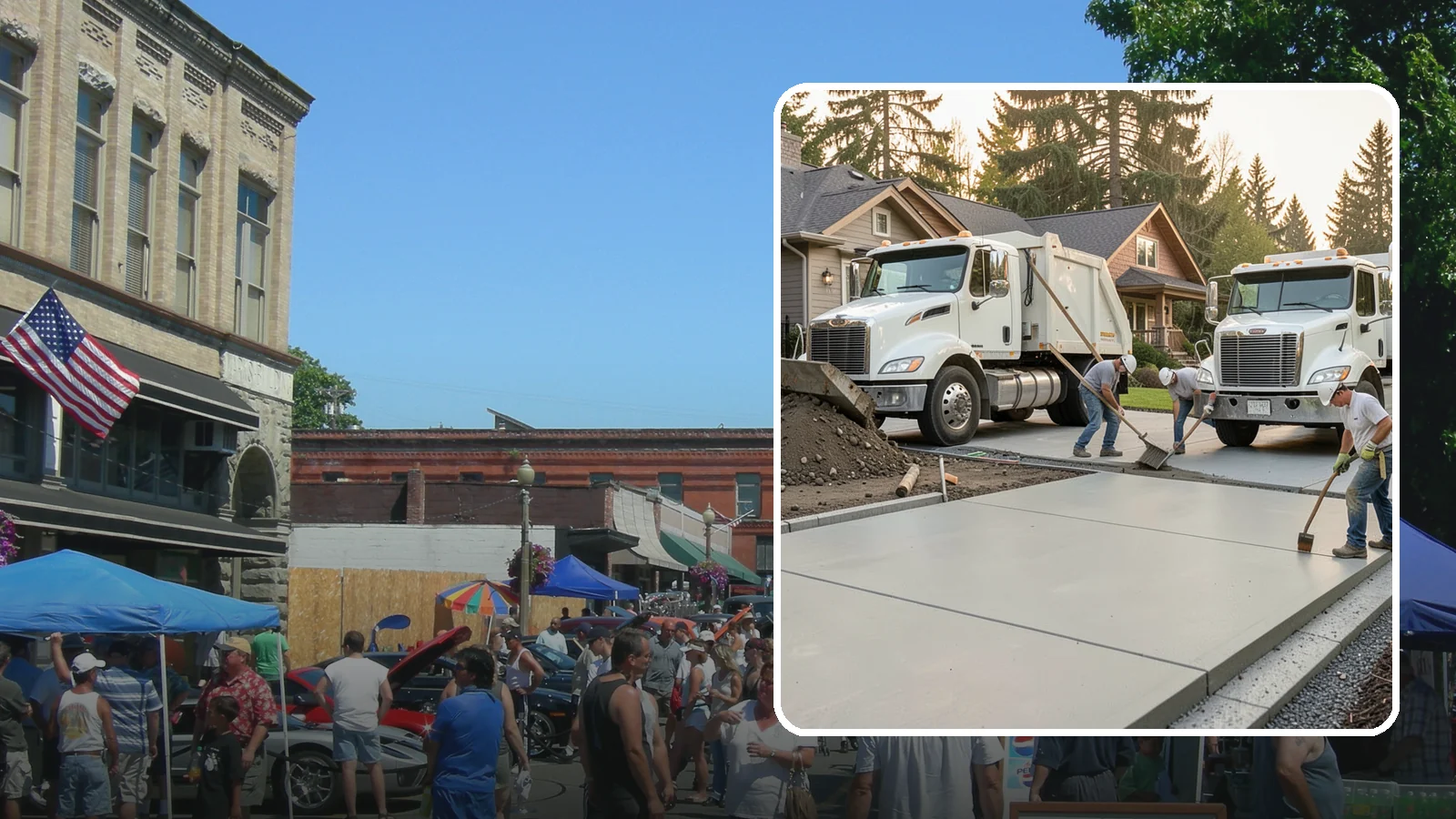 Concrete Removal in Snohomish, Snohomish County, WA - Safe, thorough demolition and haul-away of old concrete to clear the way for your next project.