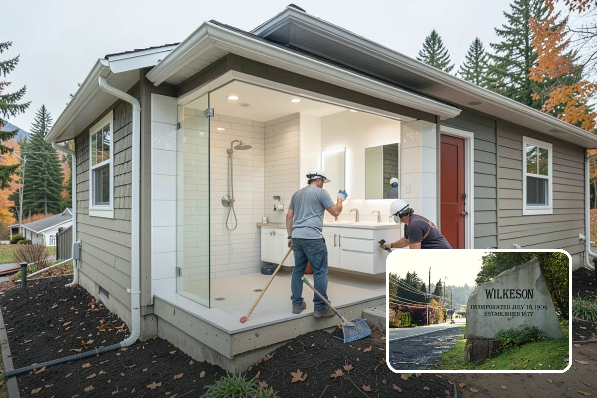 Concrete Removal in Wilkeson, Pierce County, WA - Efficient breakout with proper equipment
