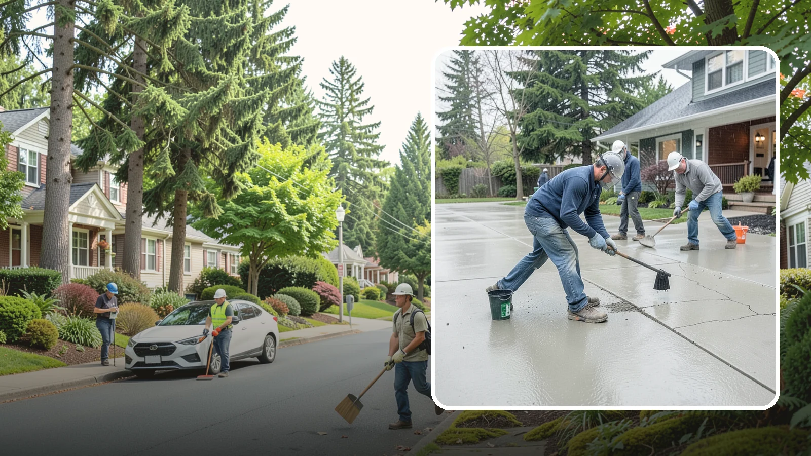 Concrete Repair in Beaux Arts Village, King County, WA - Restore cracked, spalled, or settling concrete before Puget Sound moisture turns small flaws into costly failures.
