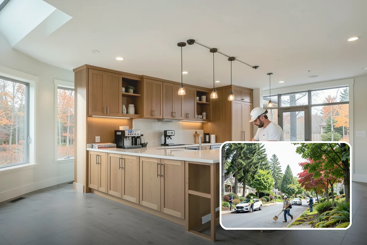 Concrete Repair in Beaux Arts Village, King County, WA - Stops water intrusion before it undermines the slab