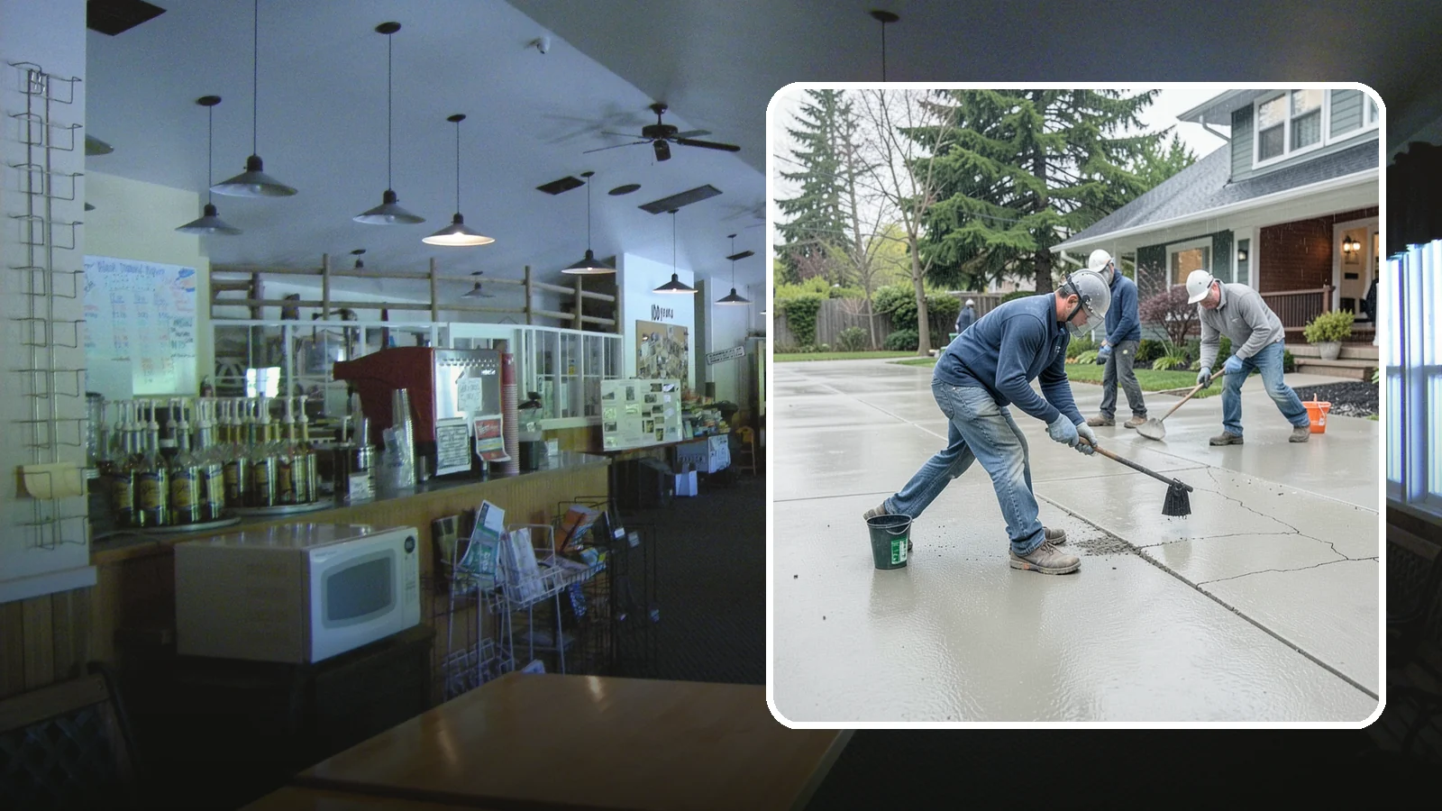 Concrete Repair in Black Diamond, King County, WA - Restore cracked, spalled, or settling concrete before Puget Sound moisture turns small flaws into costly failures.