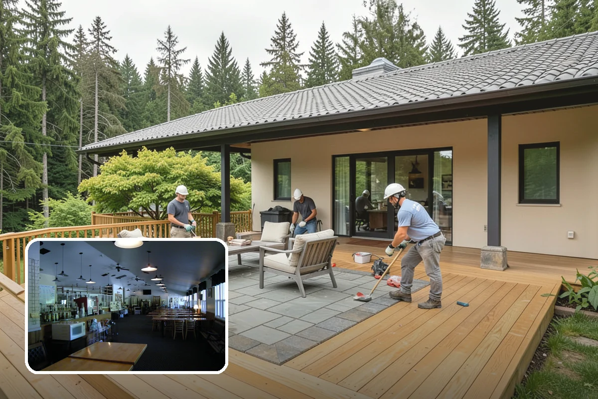 Concrete Repair in Black Diamond, King County, WA - Stops water intrusion before it undermines the slab