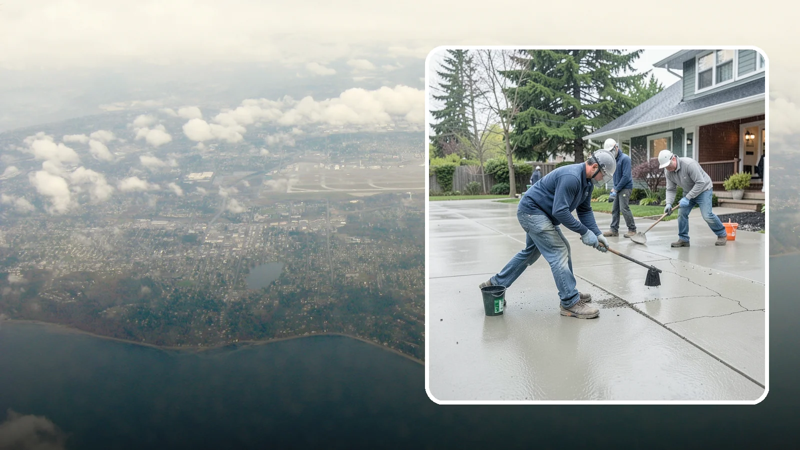 Concrete Repair in Burien, King County, WA - Restore cracked, spalled, or settling concrete before Puget Sound moisture turns small flaws into costly failures.