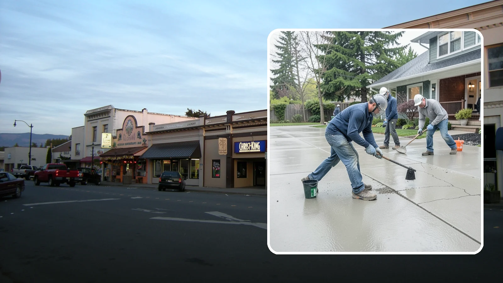 Concrete Repair in Burlington, Skagit County, WA - Restore cracked, spalled, or settling concrete before Puget Sound moisture turns small flaws into costly failures.