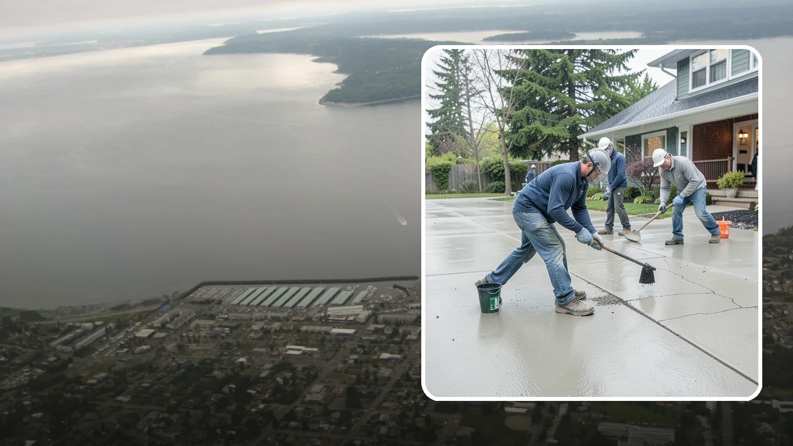 Concrete Repair in Des Moines, King County, WA - Restore cracked, spalled, or settling concrete before Puget Sound moisture turns small flaws into costly failures.