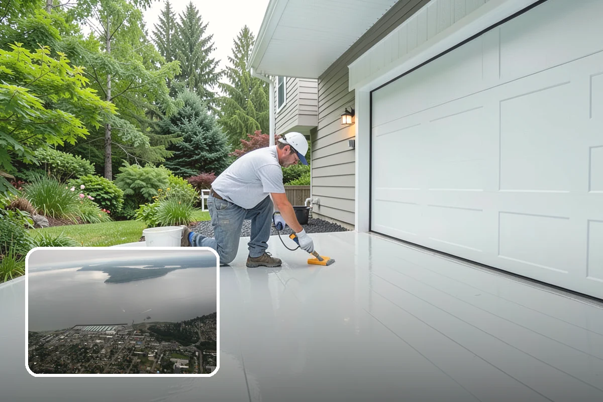 Concrete Repair in Des Moines, King County, WA - Stops water intrusion before it undermines the slab