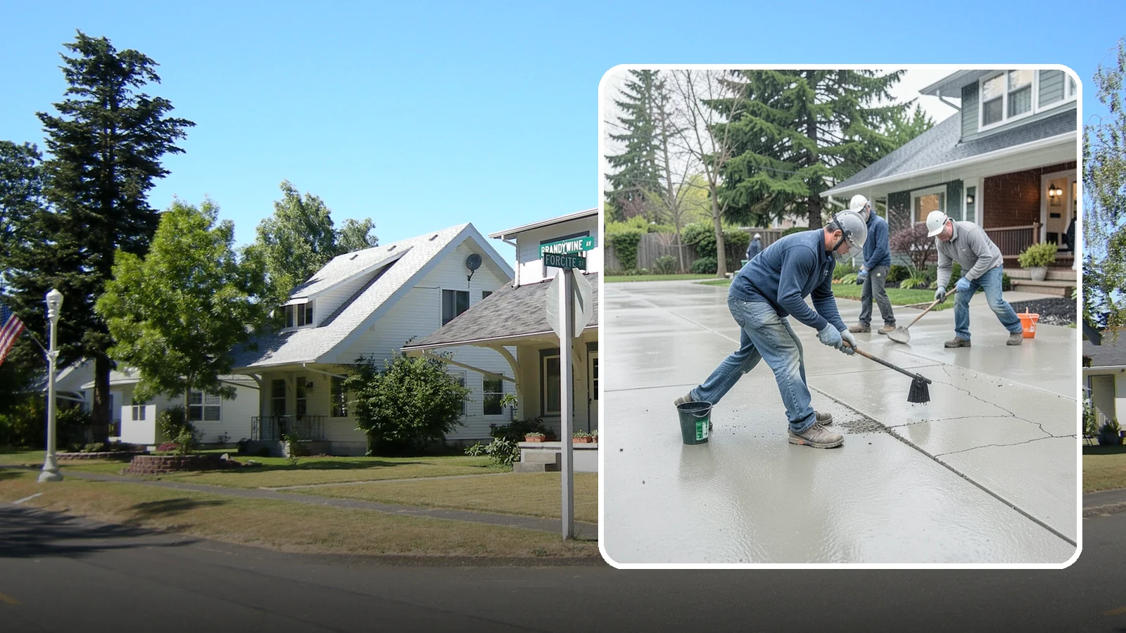 Concrete Repair in DuPont, Pierce County, WA - Restore cracked, spalled, or settling concrete before Puget Sound moisture turns small flaws into costly failures.