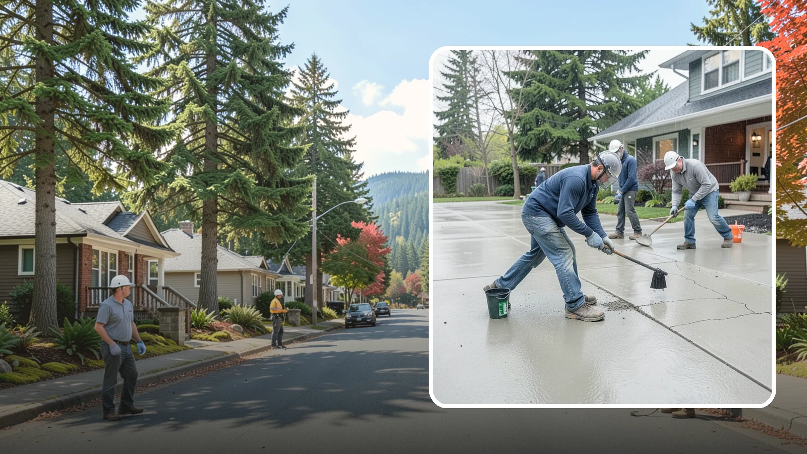 Concrete Repair in Hunts Point, King County, WA - Restore cracked, spalled, or settling concrete before Puget Sound moisture turns small flaws into costly failures.