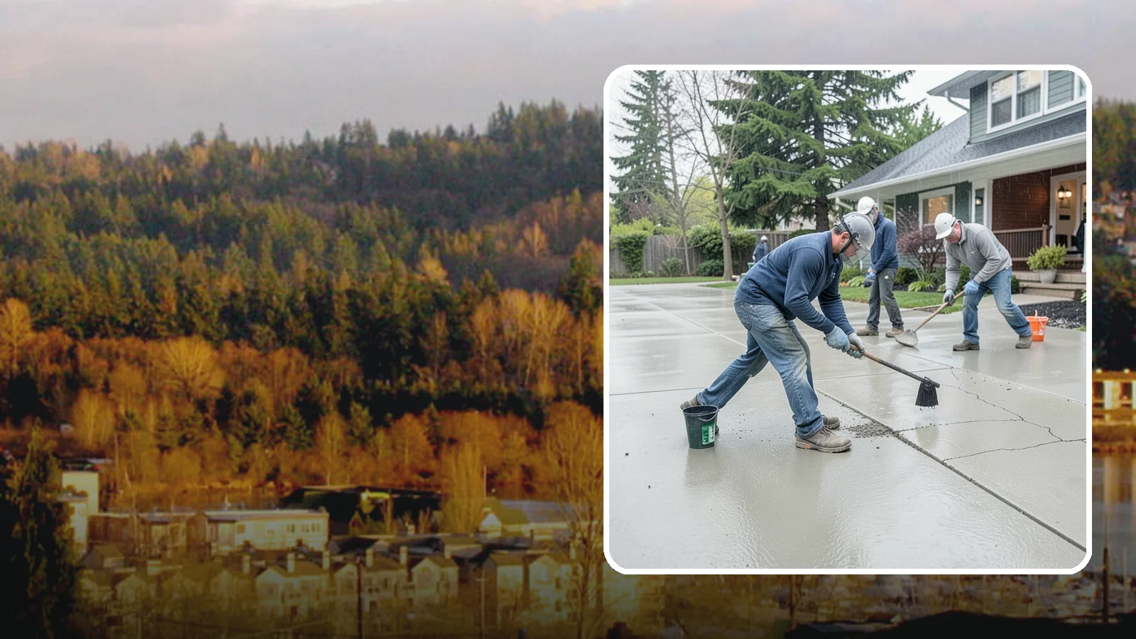 Concrete Repair in Kenmore, King County, WA - Restore cracked, spalled, or settling concrete before Puget Sound moisture turns small flaws into costly failures.