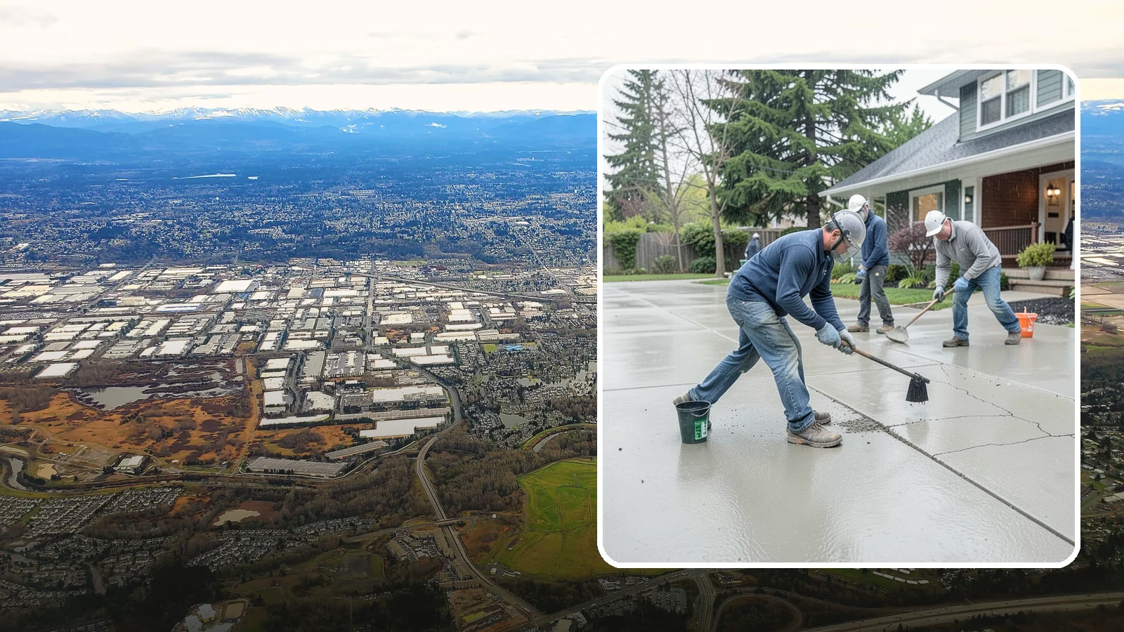 Concrete Repair in Kent, King County, WA - Restore cracked, spalled, or settling concrete before Puget Sound moisture turns small flaws into costly failures.