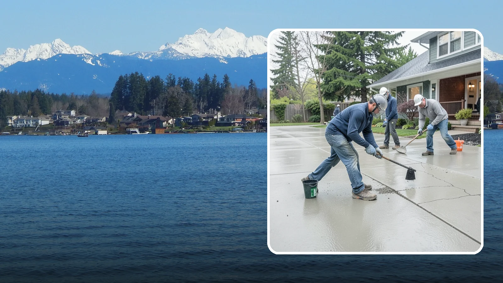 Concrete Repair in Lake Stevens, Snohomish County, WA - Restore cracked, spalled, or settling concrete before Puget Sound moisture turns small flaws into costly failures.