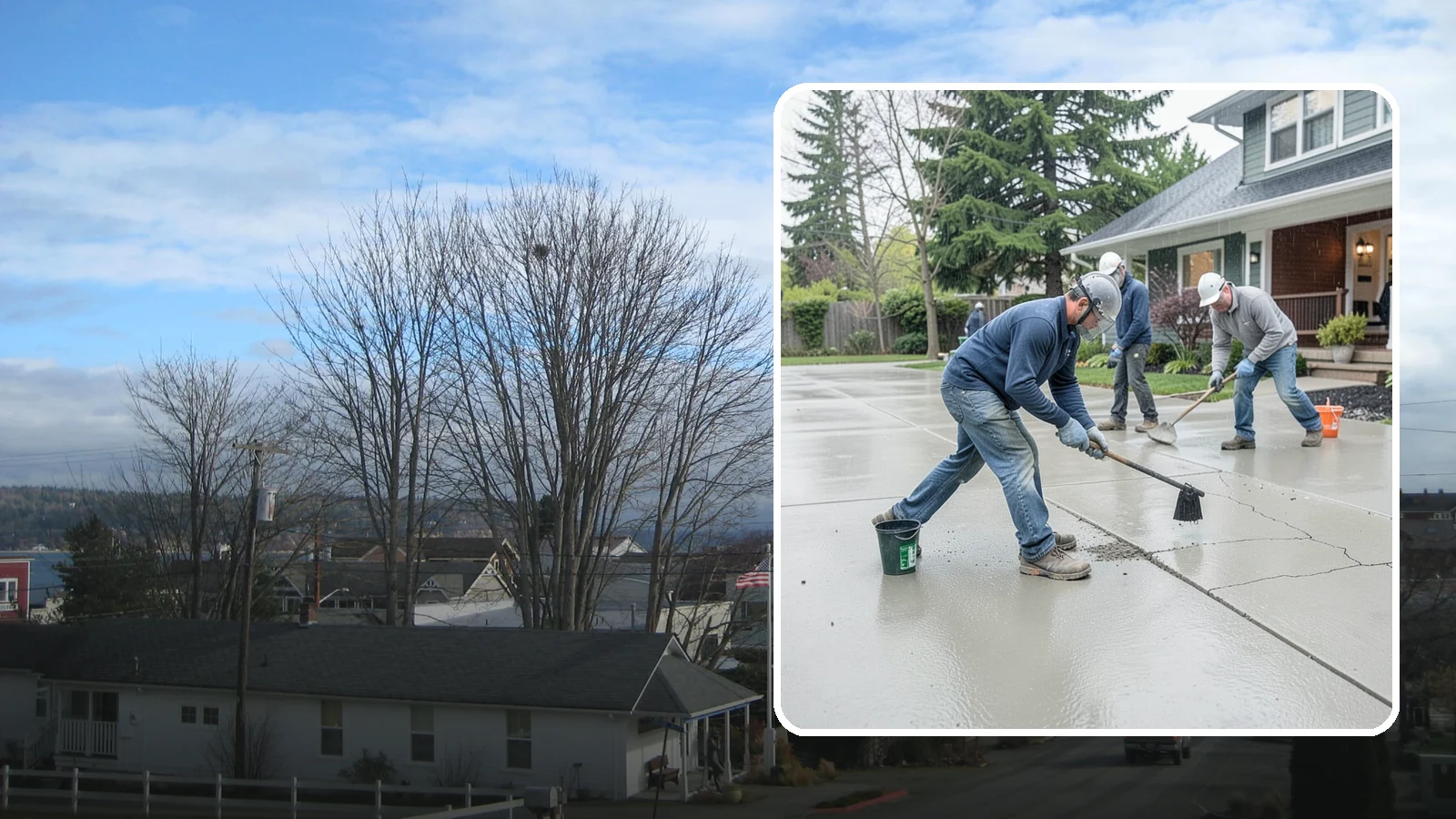 Concrete Repair in Langley, Island County, WA - Restore cracked, spalled, or settling concrete before Puget Sound moisture turns small flaws into costly failures.