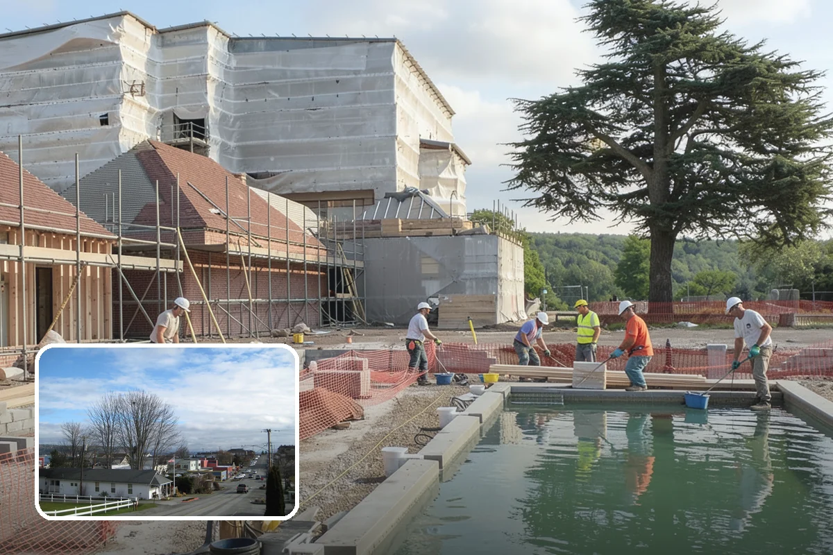Concrete Repair in Langley, Island County, WA - Stops water intrusion before it undermines the slab