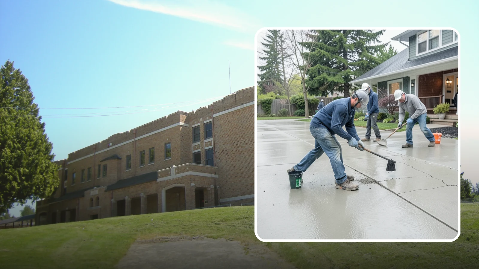 Concrete Repair in Maple Valley, King County, WA - Restore cracked, spalled, or settling concrete before Puget Sound moisture turns small flaws into costly failures.
