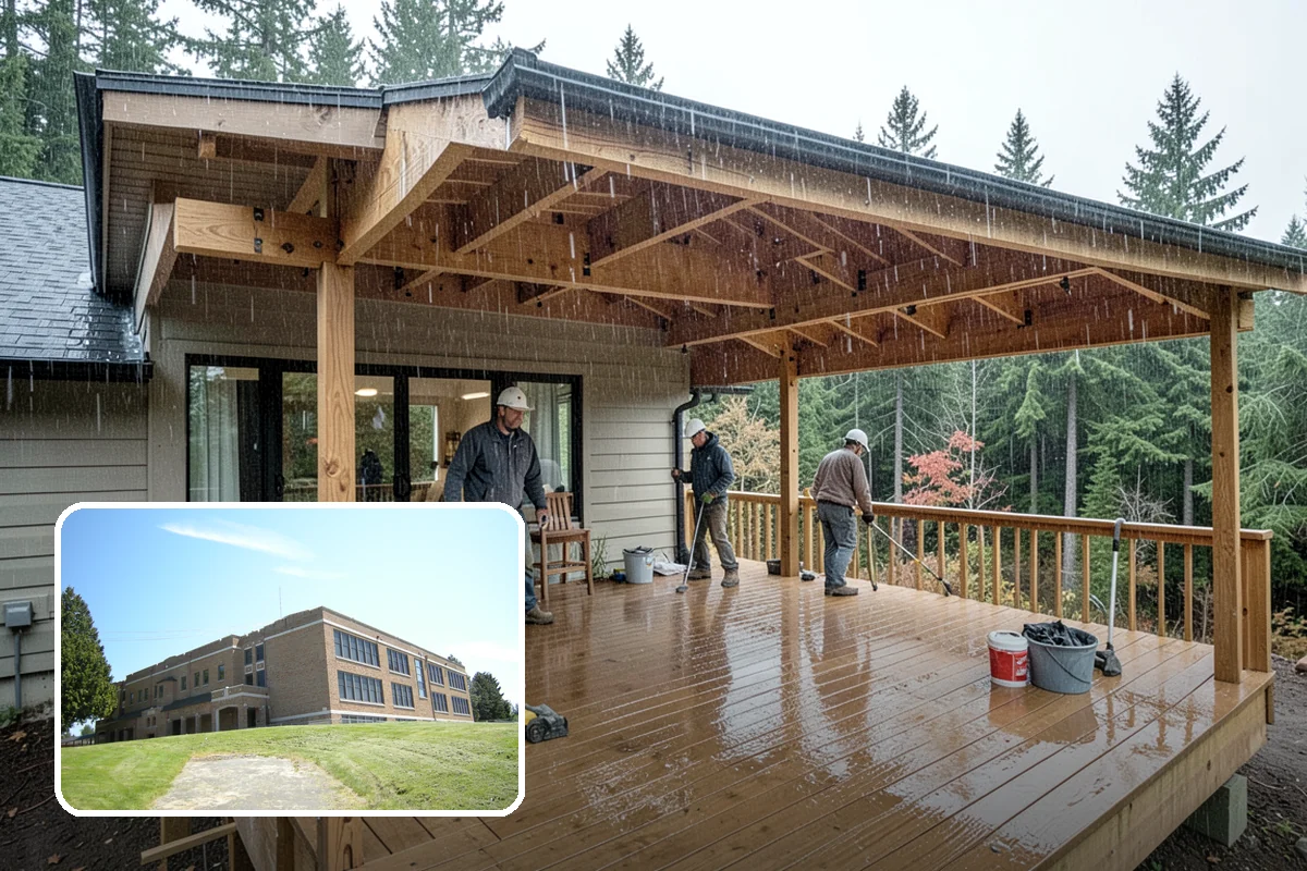 Concrete Repair in Maple Valley, King County, WA - Stops water intrusion before it undermines the slab