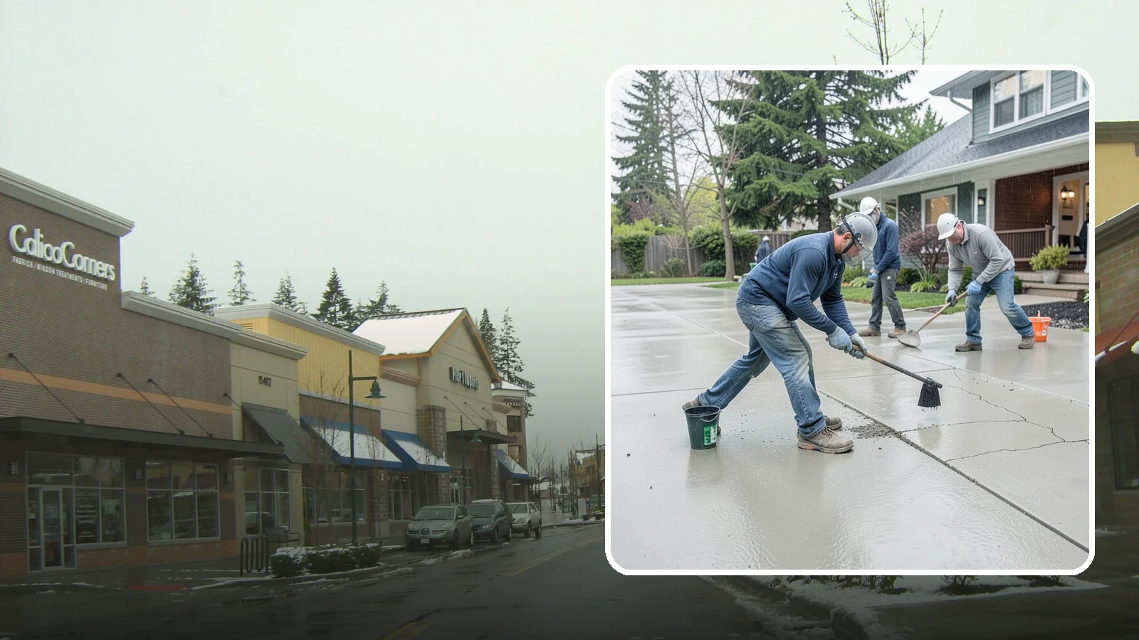Concrete Repair in Mill Creek, Snohomish County, WA - Restore cracked, spalled, or settling concrete before Puget Sound moisture turns small flaws into costly failures.