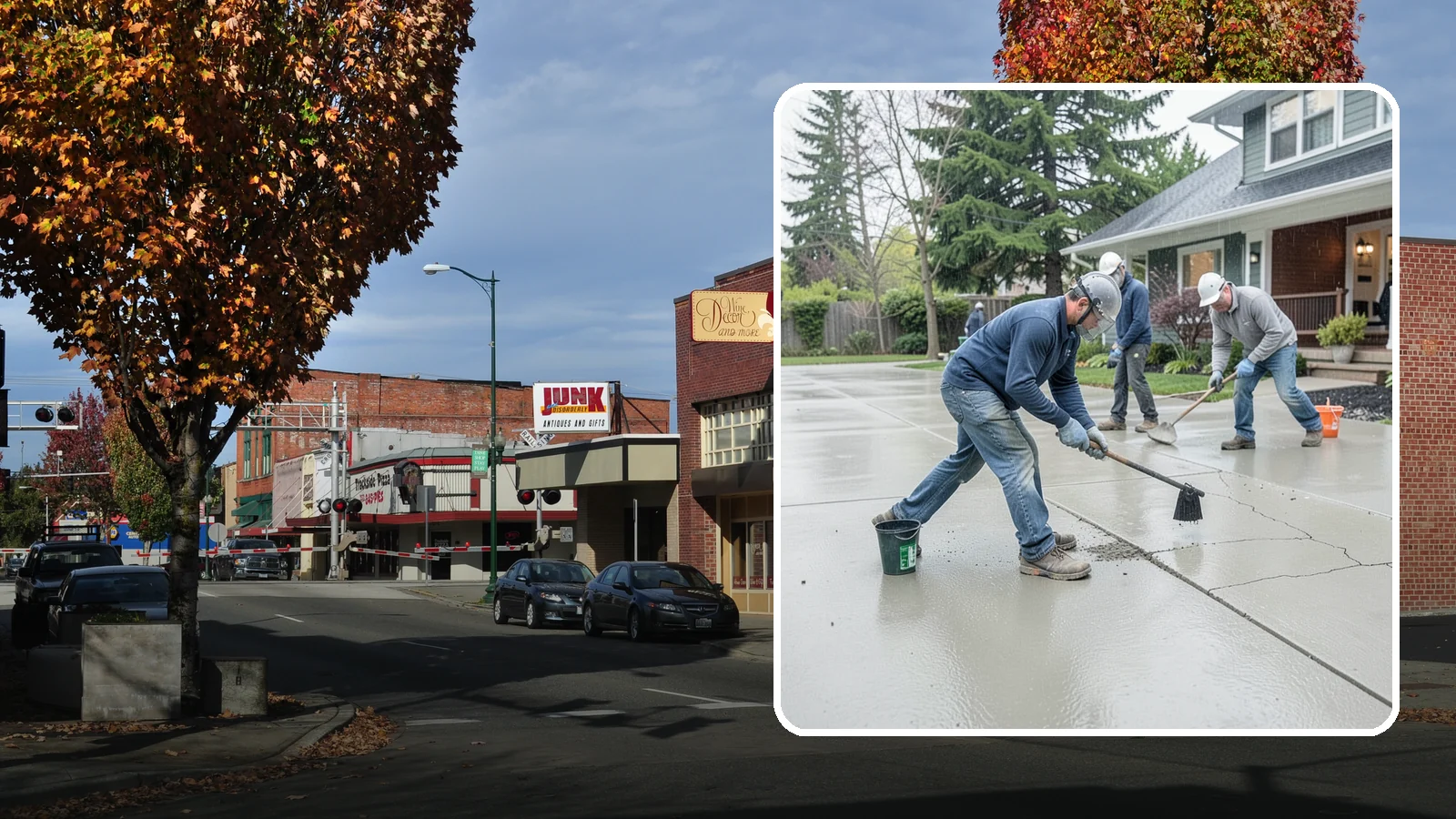 Concrete Repair in Puyallup, Pierce County, WA - Restore cracked, spalled, or settling concrete before Puget Sound moisture turns small flaws into costly failures.