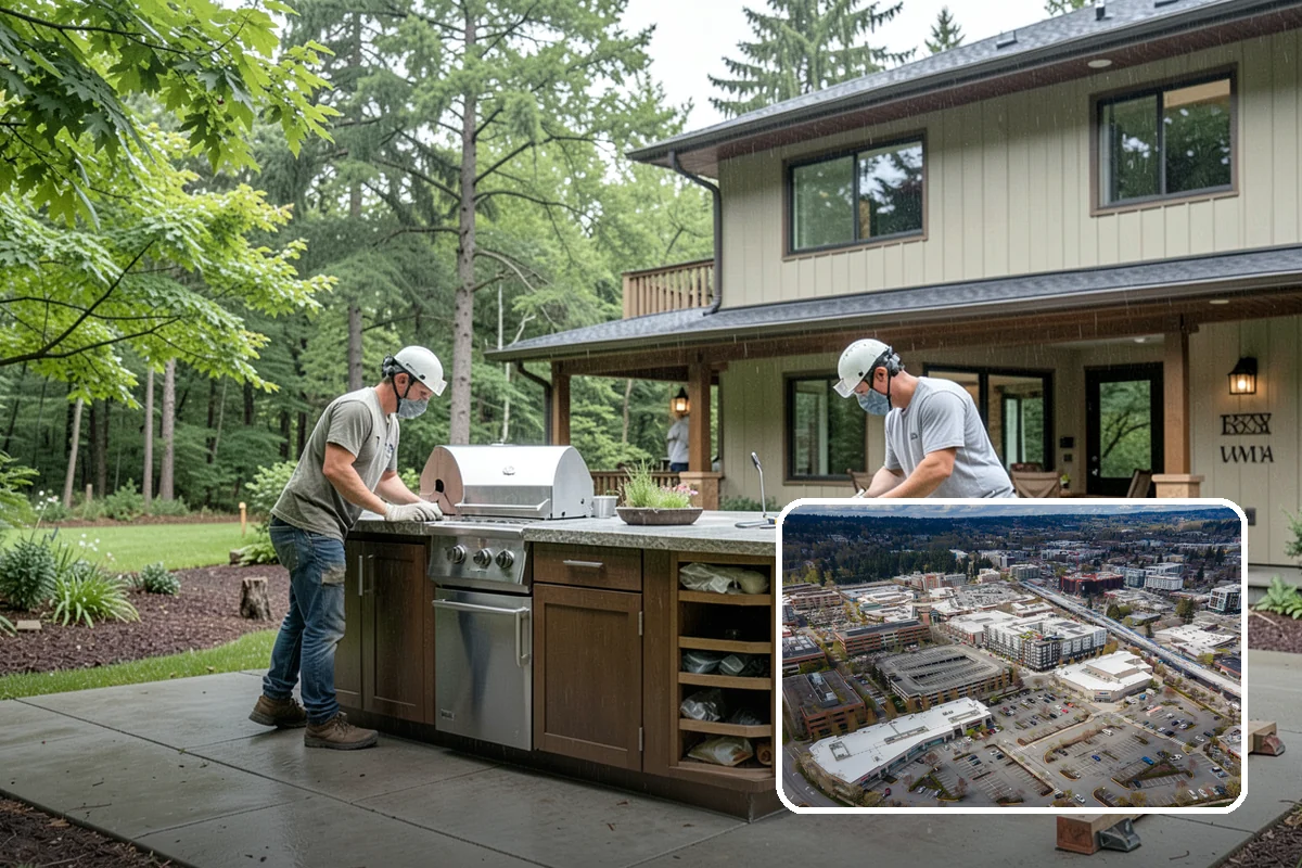 Concrete Repair in Redmond, King County, WA - Stops water intrusion before it undermines the slab