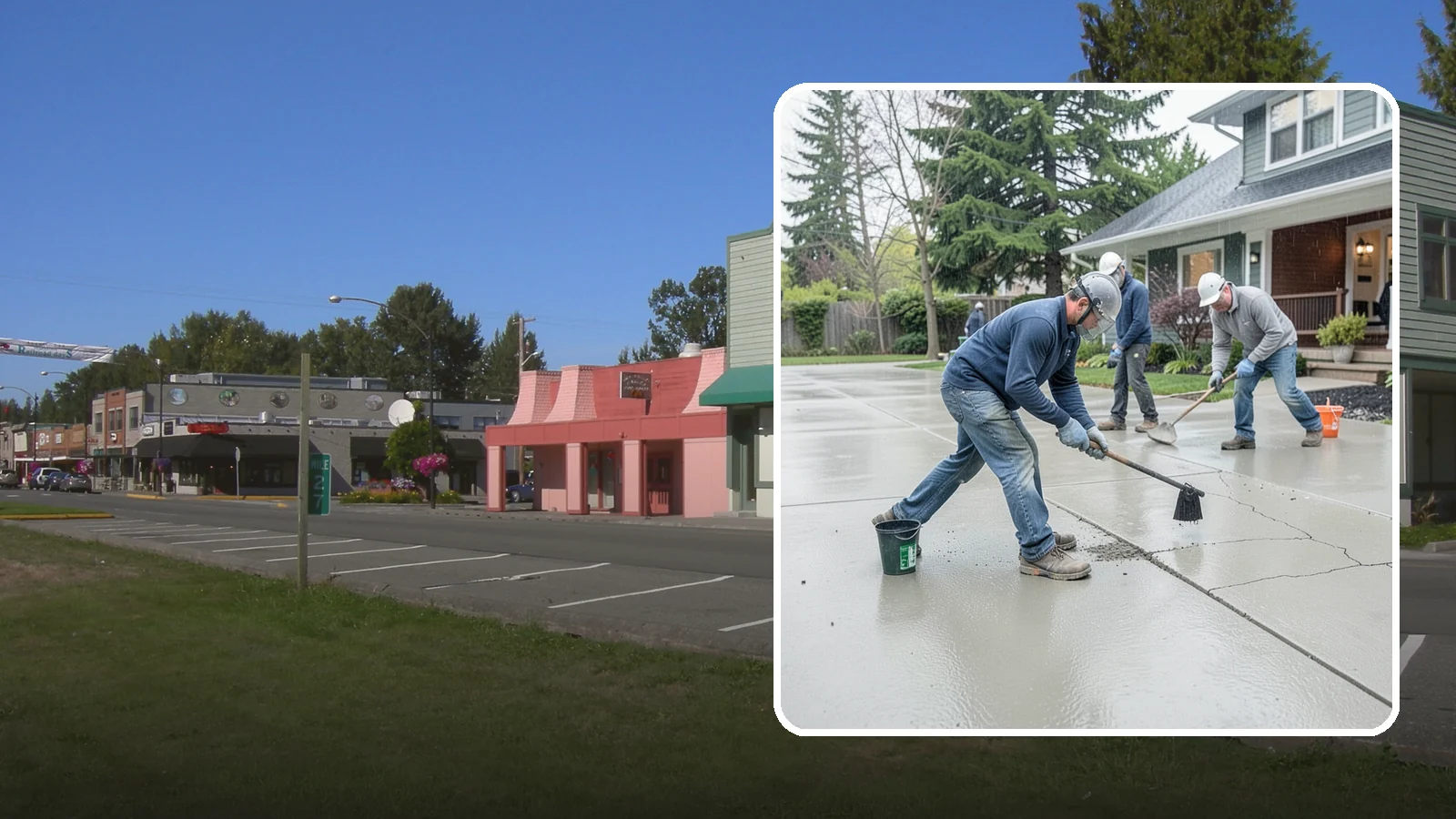 Concrete Repair in Snoqualmie, King County, WA - Restore cracked, spalled, or settling concrete before Puget Sound moisture turns small flaws into costly failures.