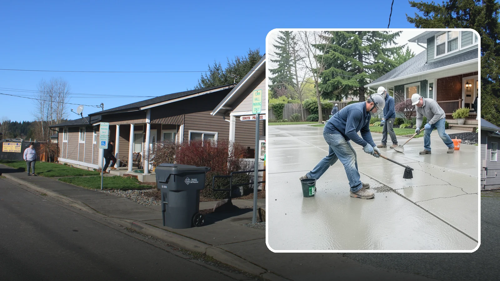 Concrete Repair in South Prairie, Pierce County, WA - Restore cracked, spalled, or settling concrete before Puget Sound moisture turns small flaws into costly failures.